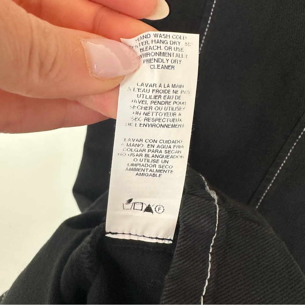 R.G. Kane Helena Black Mini Dress Puff Sleeve - Picture 10 of 11